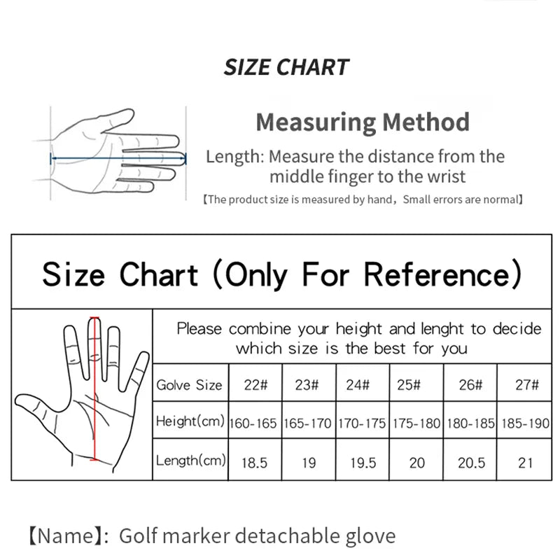 Men's Golf Glove One Pc Pair 2