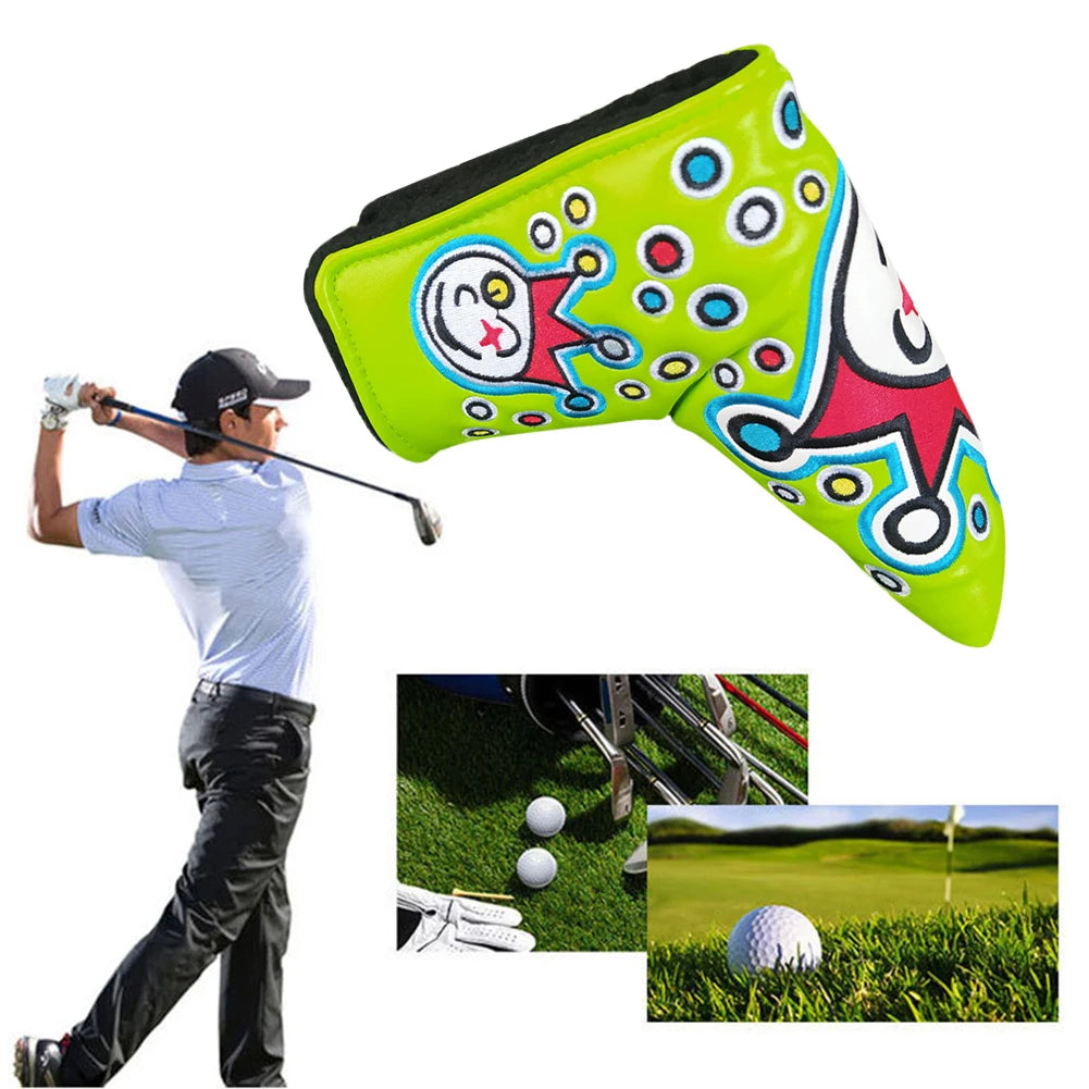 PU Golf Putter Headcover Sticker Outdoor Accessories