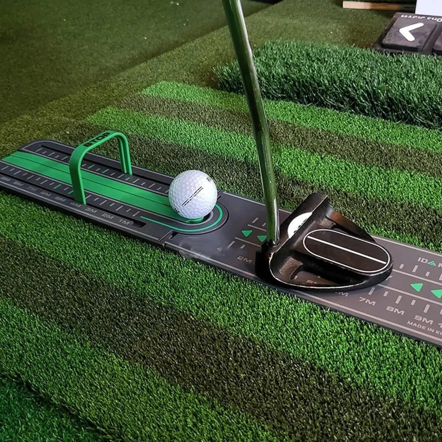 Golf Distance Putting Precision Drill Golf Putting Green Mat Putting Ball Pad Mini Putting Training Aids Golf Accessories Golf