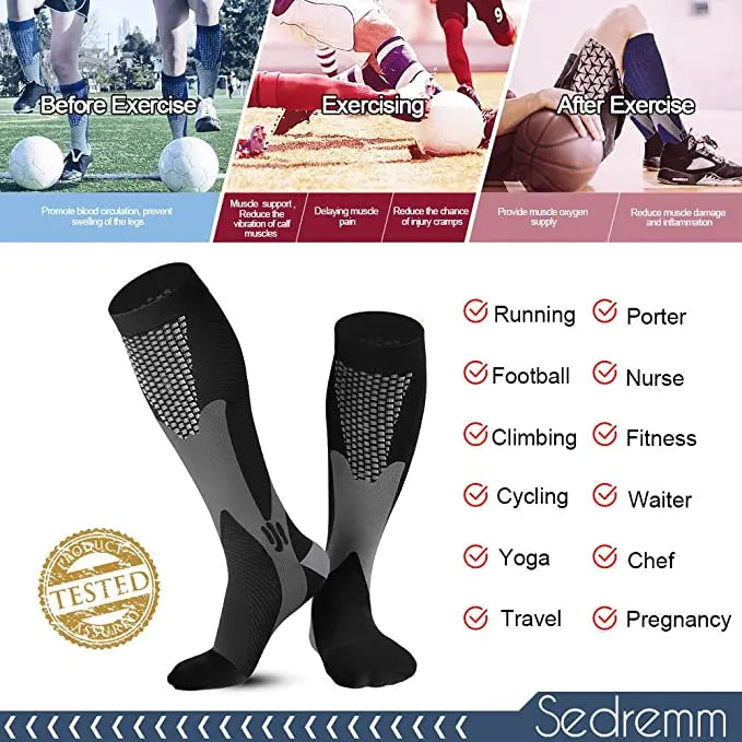 Compression Socks Football Socks Anti Slip