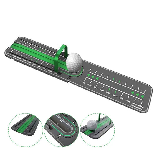 Golf Distance Putting Precision Drill Golf Putting Green Mat Putting Ball Pad Mini Putting Training Aids Golf Accessories Golf